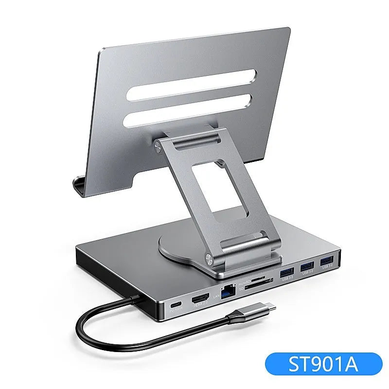 Flat Rotating Bracket Type-c Extension Converter - Bellarte Enchanté Flat Rotating Bracket Type-c Extension Converter